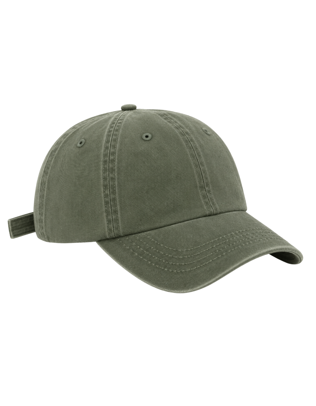 Gorra Deslavada color Verde Olivo