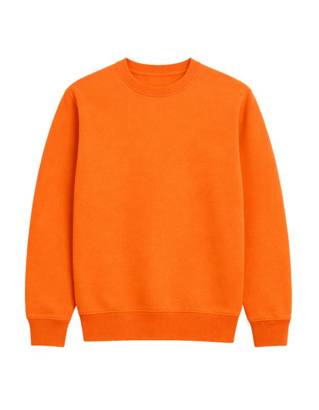 Suéter color Naranja S.